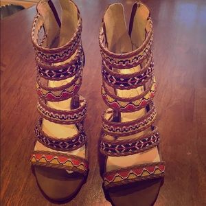 Never worn Jessica Simpson 7 1/2 size shoes